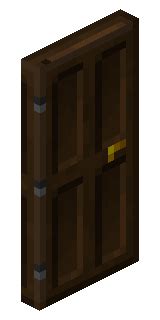 Dark Oak Door | How to craft dark oak door in Minecraft | Minecraft Wiki