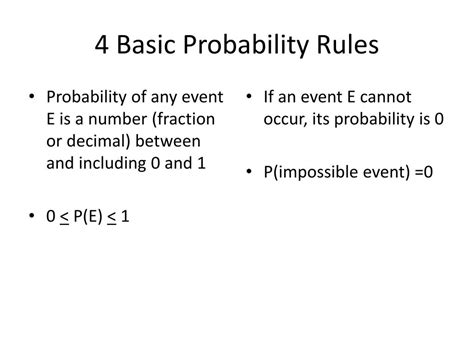 PPT - Probability Rules PowerPoint Presentation, free download - ID:1466476