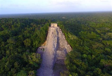 Cobá: main pyramid