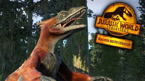 NEW PYRORAPTOR FOOTAGE! - Jurassic World Dominion DLC | Jurassic World Evolution 2 - YouTube