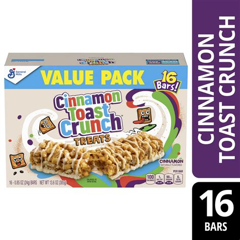 Cinnamon Toast Crunch Breakfast Cereal Treat Bars, Snack Bars, 16 ct - itFRESH