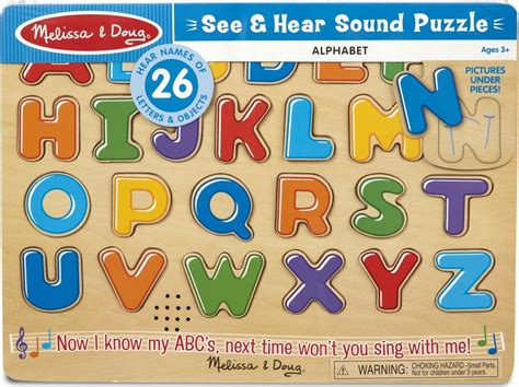 Alphabet Sound Puzzle - 26 Pieces - Thinker Toys