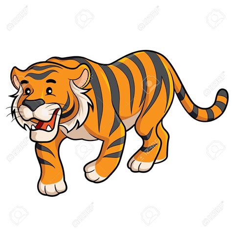 gambar kartun harimau clipart - Rose Lee