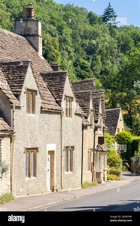 Cotswolds villages England UK Stock Photo - Alamy