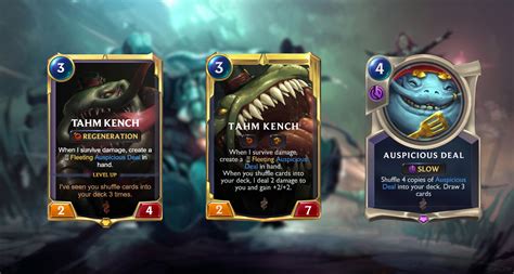 My idea of a Tahm Kench card, more focused on lore than gameplay : r/CustomLoR