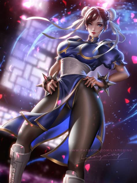 Chun Li, by Liang xing on ArtStation : r/Fighters