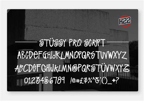 Stussy Font Free Download - FreeFontDL