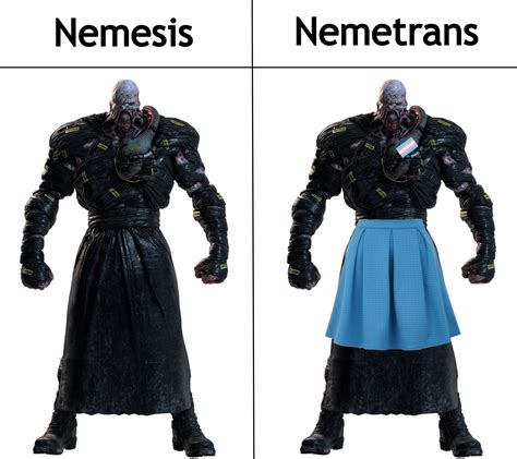 I've been playing Nemesis too much in DBD lately : r/traaaaaaannnnnnnnnns