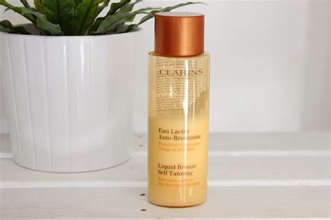 Clarins Liquid Bronze Self Tanning For Face And Décolleté // Review | BRITISH BEAUTY ADDICT