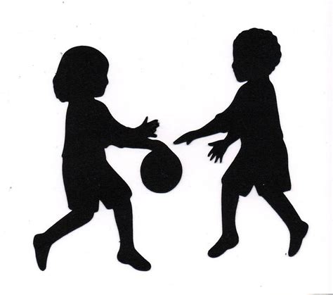 Kids Jumping Silhouette at GetDrawings | Free download