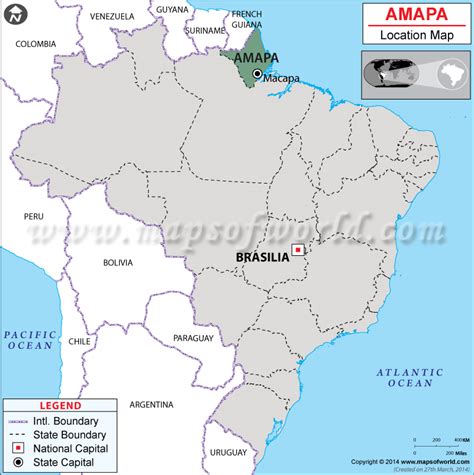 Amapa Map