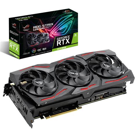 ASUS GeForce RTX 2070 SUPER ROG-STRIX-RTX2070S-O8G-GAMING (90YV0DI0 ...