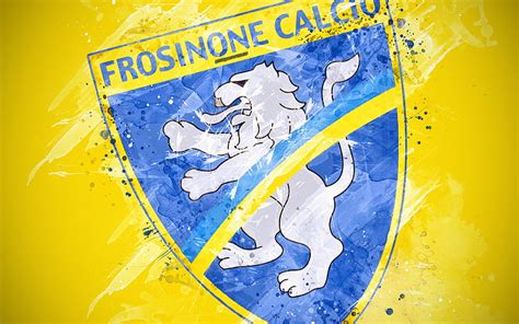 Frosinone Calcio paint art, creative, Italian soccer team, Serie A ...