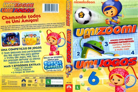 Capas Brasil Grátis 2: Umizoomi Umi Jogos Capa DVD