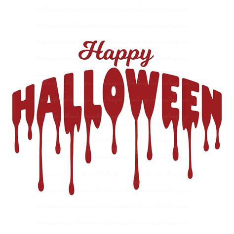 Happy halloween svg halloween svg blood svg blood drip svg png | Etsy