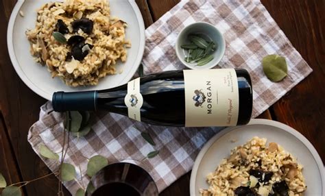 Truffle Mushroom Risotto & Double L Pinot Noir: A Perfect Pairing