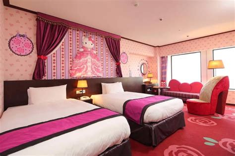 7 Hello Kitty-Themed Hotel Rooms In Asia From $31/Night Perfect For Sanrio Lovers