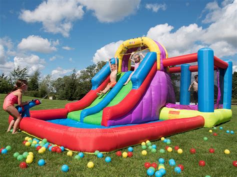 Buy BeBoP Total Wipeout Bouncy Castle and Inflatable Water Slide Combo ...