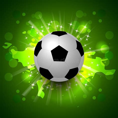 Grunge Soccer Ball Background Stock Vector - Image: 42184831