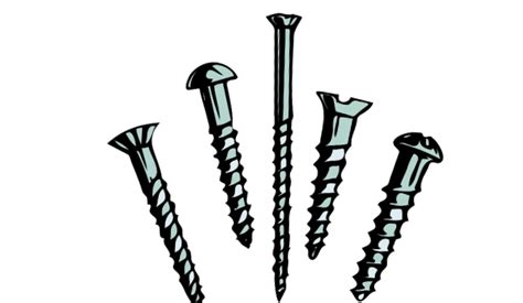 Wood Screw Drive and Head Types | ITA Fasteners