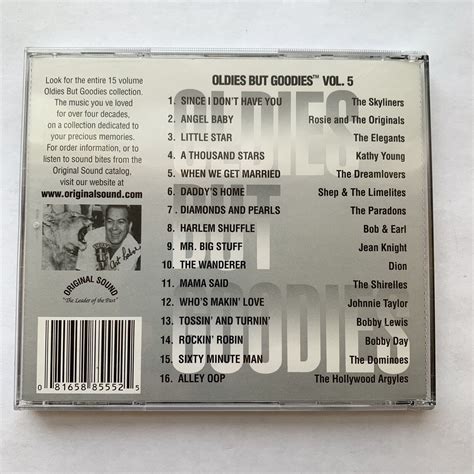 Oldies But Goodies Volume 5 CD 40th Anniv Original Recordings Rock N ...