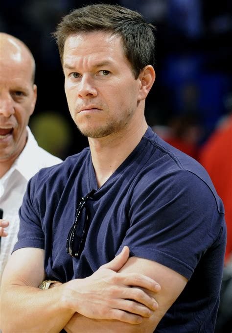 June 15 2008 - Celebrities At NBA Finals Game 5 LA Lakers Vs. Boston Celtics - Mark Wahlberg ...