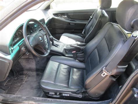 BMW 840i 840ci 850i E31 Black Leather Interior Seats Door Panels *Great ...