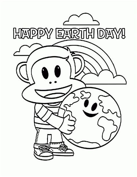 Printable Earth Day Coloring Pages