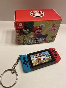 Nintendo switch mini keychain game gift video keyring Super Mario | eBay