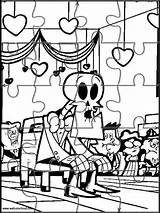 The Grim Adventures Of Billy And Mandy Printable Jigsaw Games 21 sketch template