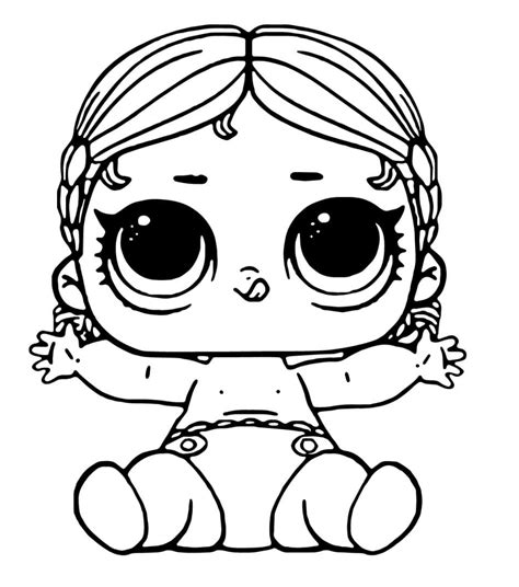 Lol Baby Coloring Pages Printable for Free Download