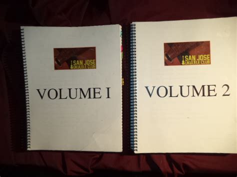 San Jose Ukulele Club. Volumes I & 2. by (anon).: Soft cover. Soft ...