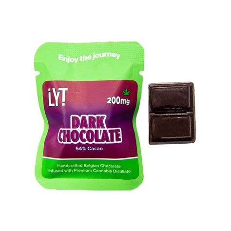 LYT 200mg Chocolate Bite ~ Assorted Flavors | Top Cola Delivery