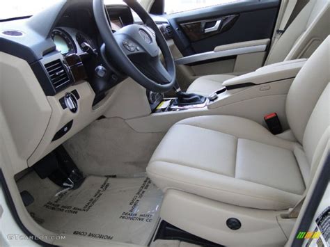 Almond/Black Interior 2012 Mercedes-Benz GLK 350 4Matic Photo #52928595 | GTCarLot.com