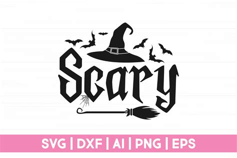 Scary SVG Graphic by CraftartSVG · Creative Fabrica