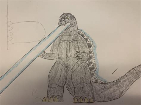 Godzilla shows off his atomic breath : r/GODZILLA