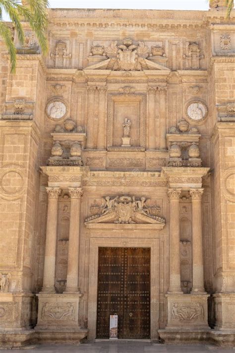 Almeria Cathedral in Southern Spain. Mediterranean Stock Image - Image ...