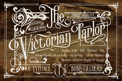 Victorian Parlor Font - FontSpace