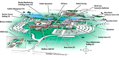 Campus Map - North Iowa Area Community College