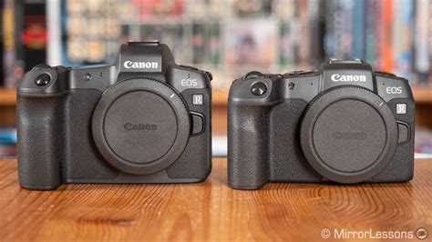 Canon EOS R vs EOS RP - Five key points analysed - Mirrorless Comparison