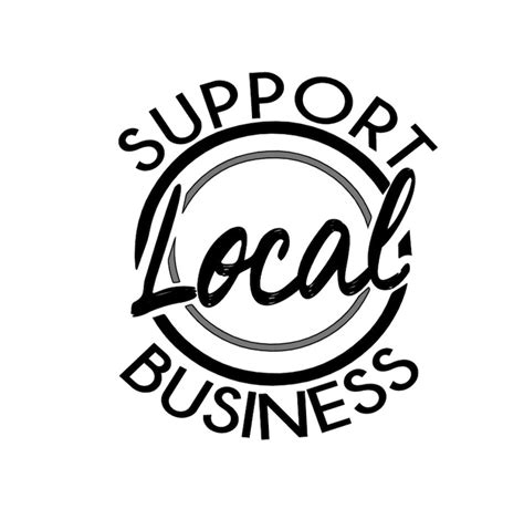 Support Local Business Decal | Etsy