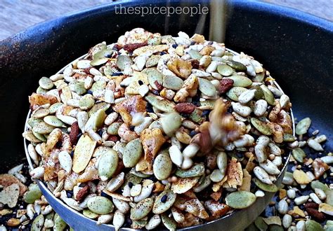 Toasted spiced nuts for salads - The Spice People