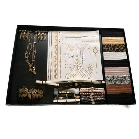 Kitsch Hair Accessories Kit, Beauty Gift Box, Gold Pleated. - Walmart.com