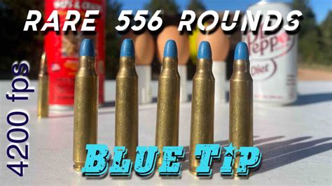 Rare Blue Tip 556 Training Rounds 4200+ fps - YouTube