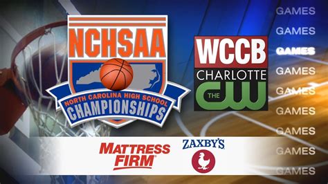 NCHSAA Basketball Championships Live On WCCB! - YouTube