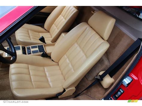 Tan Interior 1989 Ferrari 328 GTB Photo #74852780 | GTCarLot.com