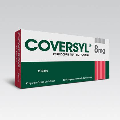 Coversyl 8mg Tablets - Rosheta