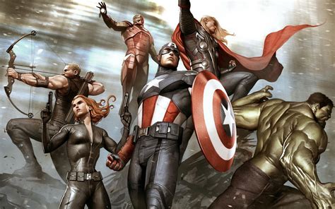 Avengers Marvel Comics Artwork Wallpaper,HD Superheroes Wallpapers,4k ...