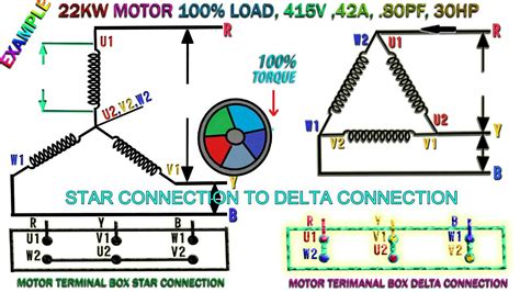 Star Delta Motor Wiring Terminal Box