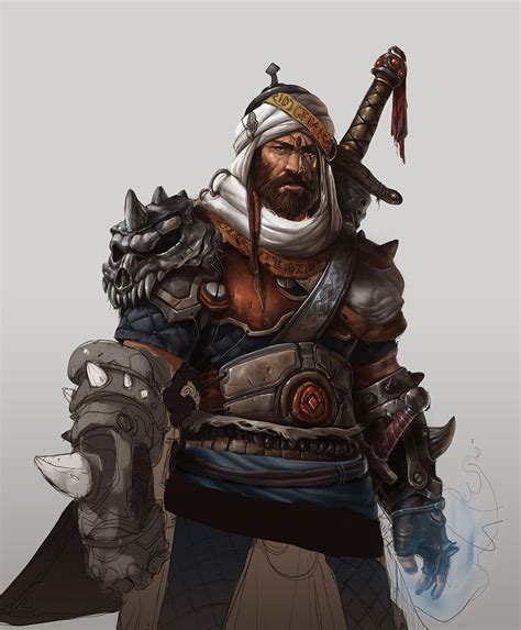 The Arabian knight, Hicham Habchi | Arabian knights, Character art ...